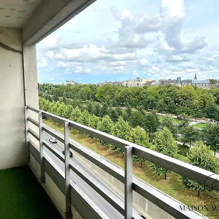 Lejlighed Le Loft De La Gare - Hypercentre Et Vue Cathedrale Reims